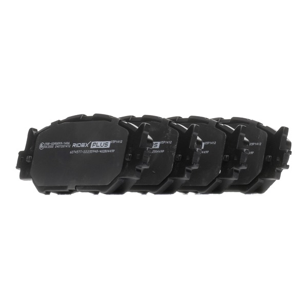 RIDEX <span>PLUS</span> Brake pad set 402B0449P