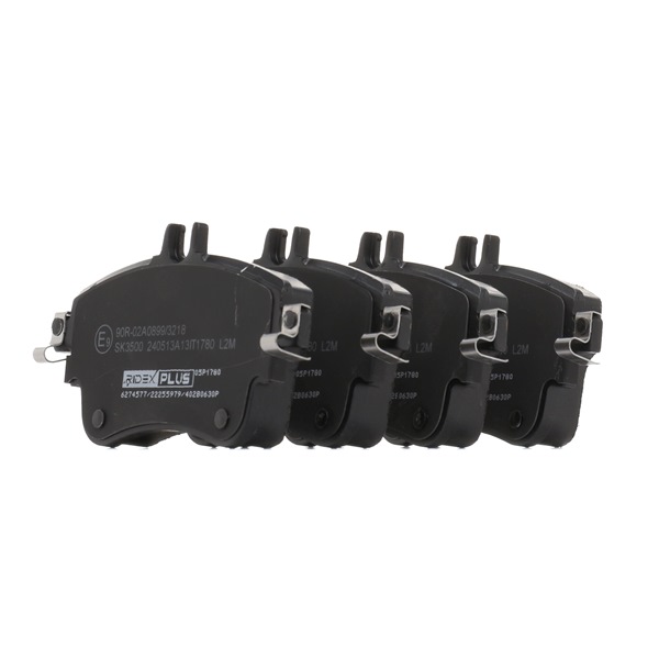 RIDEX <span>PLUS</span> Brake pad set 402B0630P