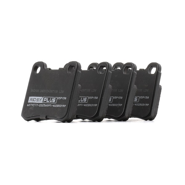 RIDEX <span>PLUS</span> Brake pad set 402B0319P