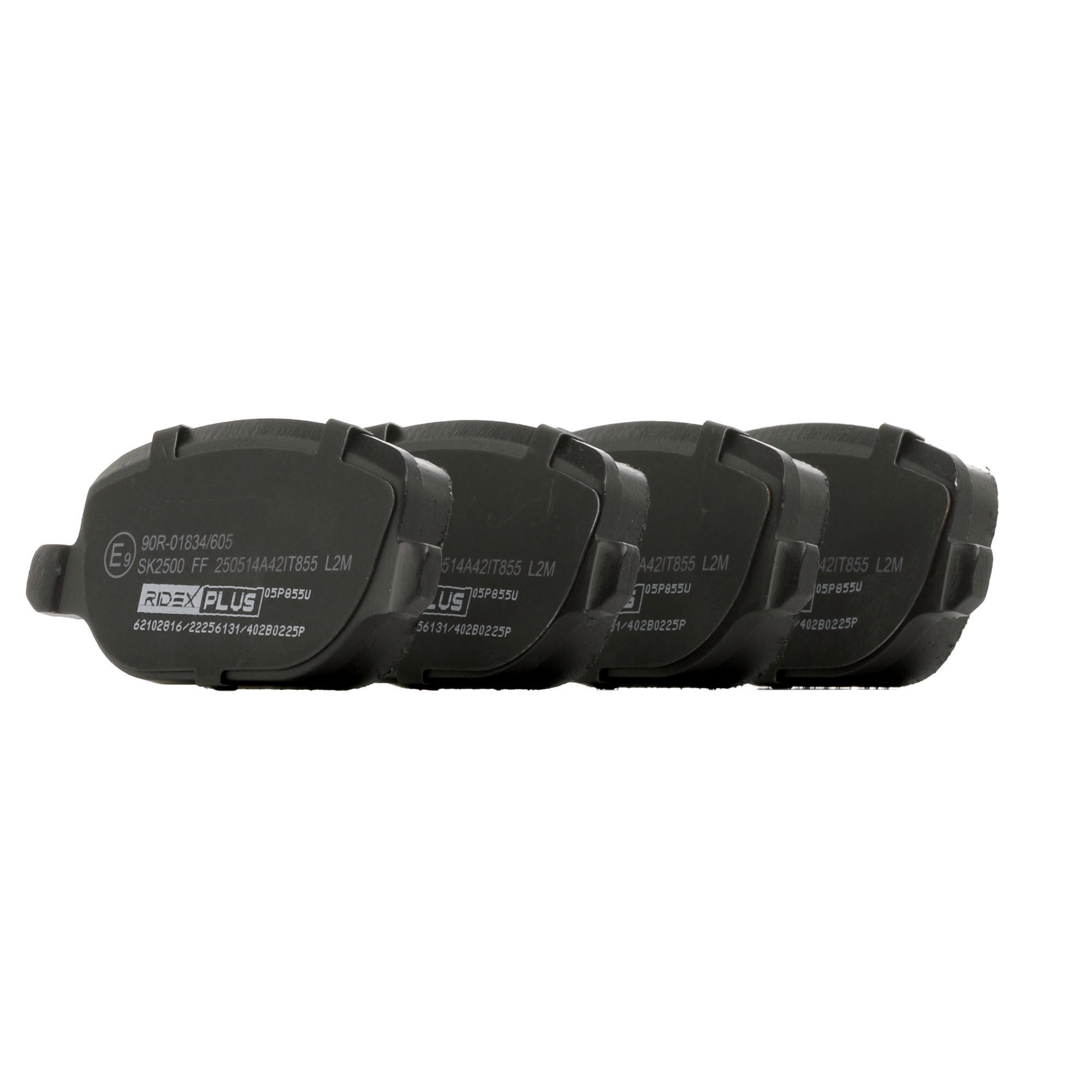 RIDEX PLUS 402B0225P Pastilhas de travão baratos no loja online