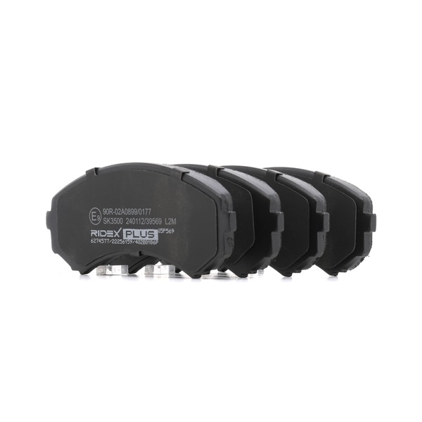 RIDEX <span>PLUS</span> Bremsbeläge 402B0186P