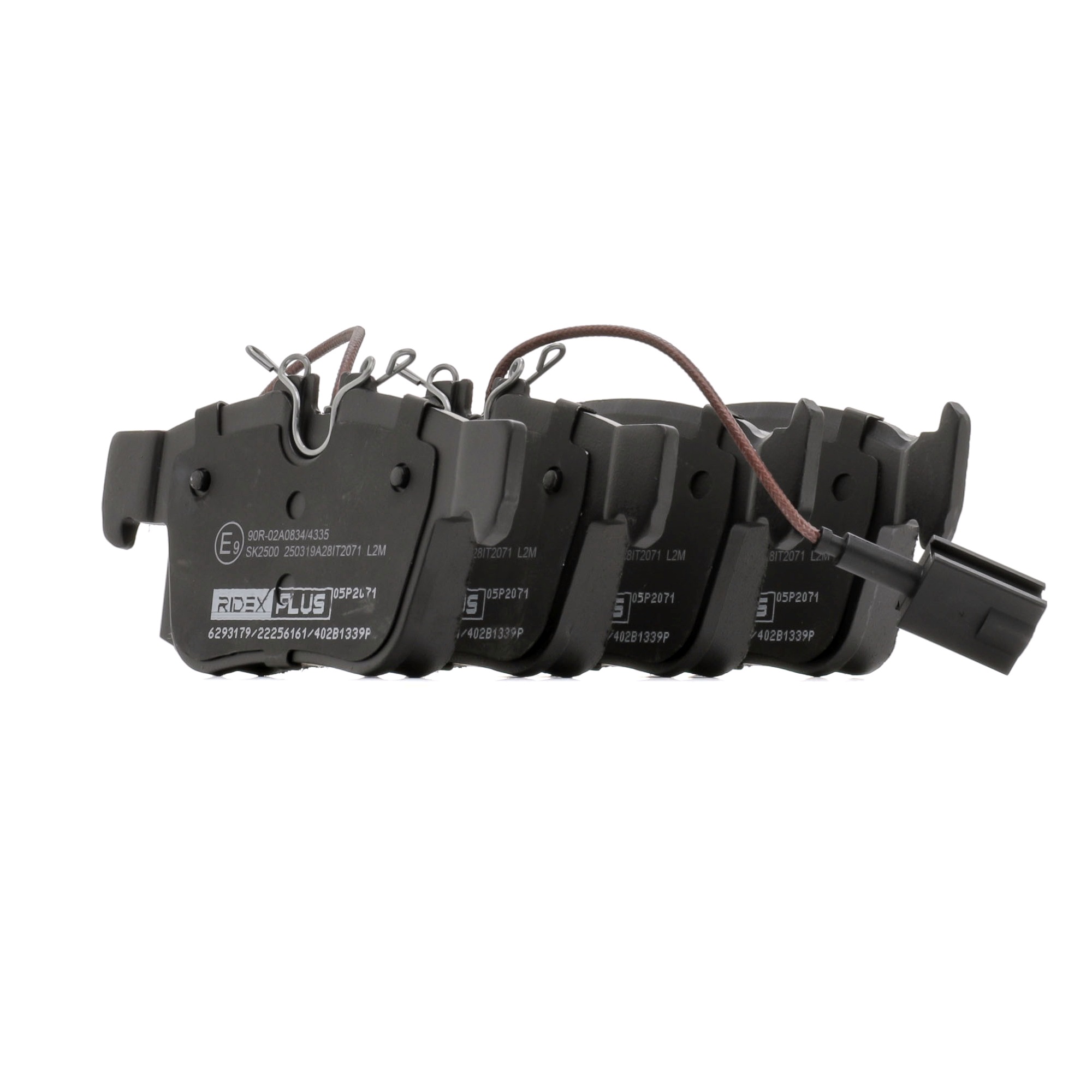 RIDEX PLUS 402B1339P Bremsbelag MASERATI Levante SUV (M161) 3.0 D Q4 275 PS Diesel 2023