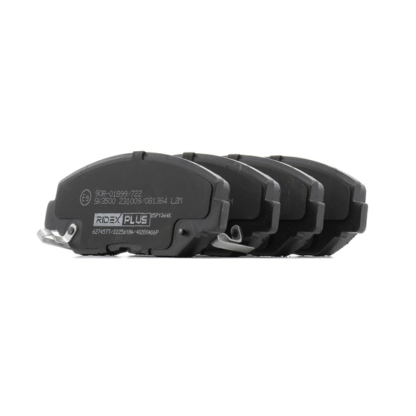 RIDEX <span>PLUS</span> Brake pad set 402B0406P