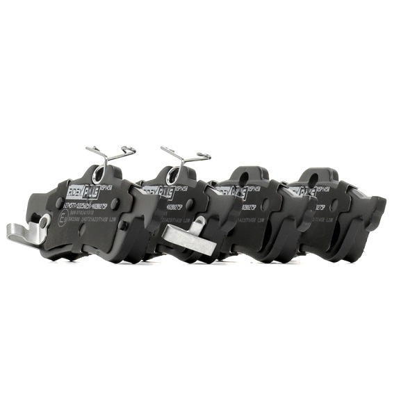 RIDEX PLUS 402B0275P Τακάκια φρένων Toyota Yaris Mk2