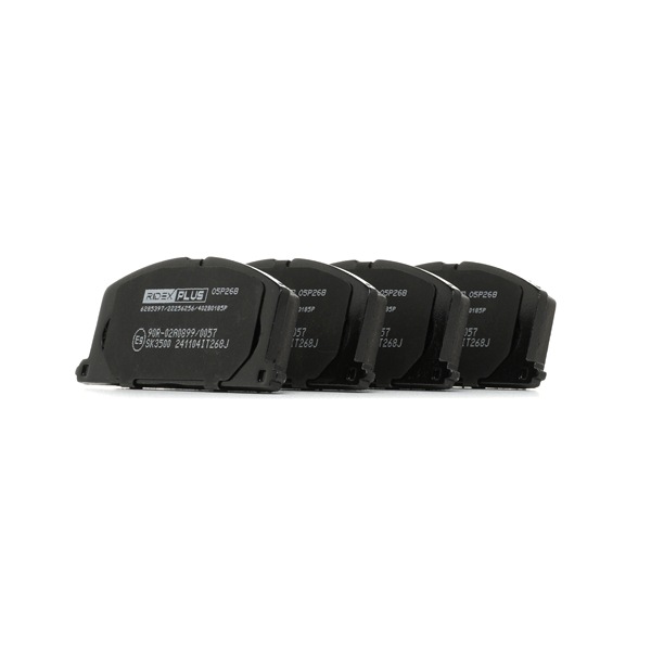 RIDEX <span>PLUS</span> Brake pad set 402B0185P