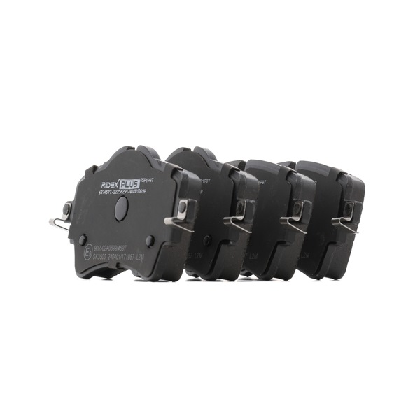 RIDEX <span>PLUS</span> Brake pad set 402B1069P