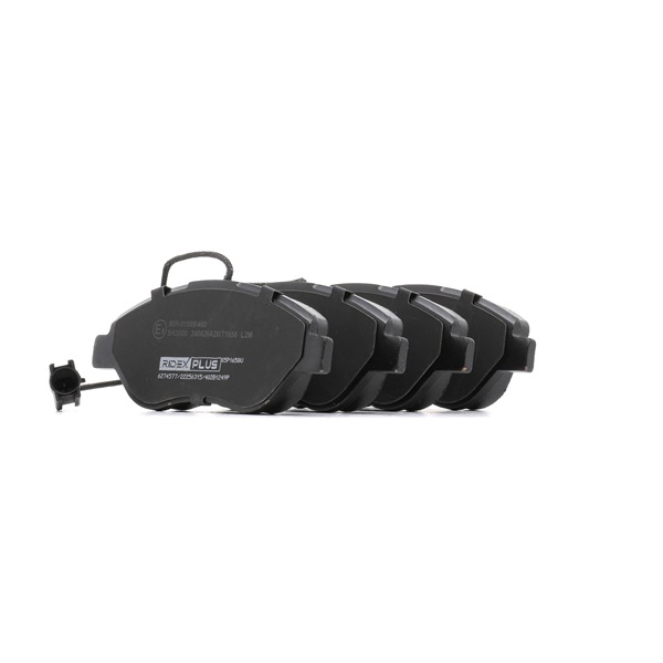 RIDEX <span>PLUS</span> Brake pad set 402B1249P