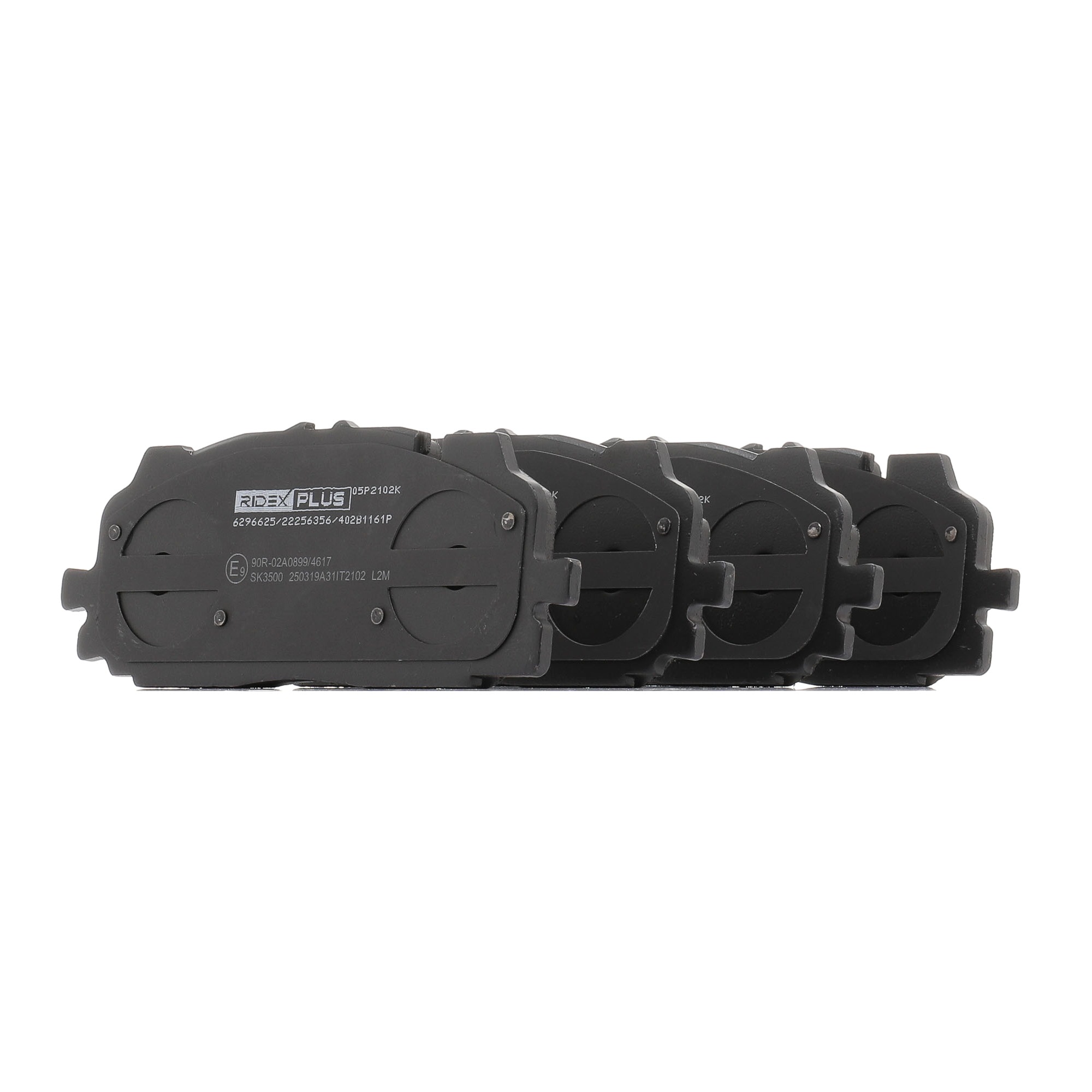 RIDEX PLUS 402B1161P Bremseklodser billig i online butik
