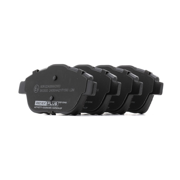 RIDEX <span>PLUS</span> Brake pad set 402B0963P