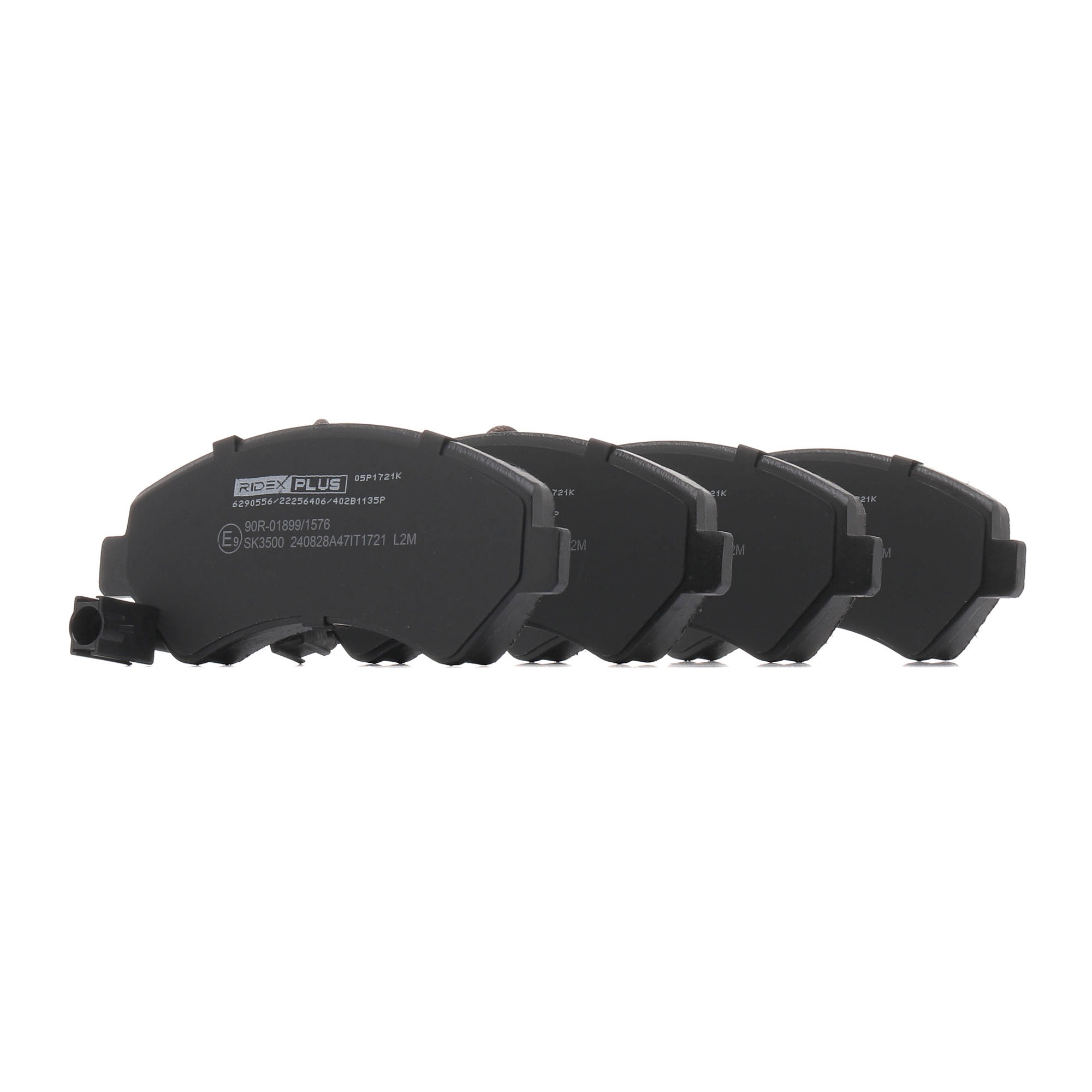 402B1135P Piduriklotsid RIDEX PLUS 4254-64 OPEL