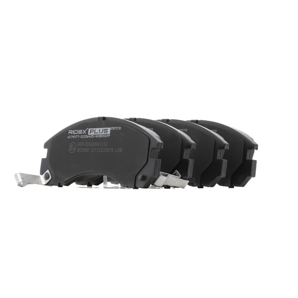 RIDEX <span>PLUS</span> Brake pad set 402B0069P