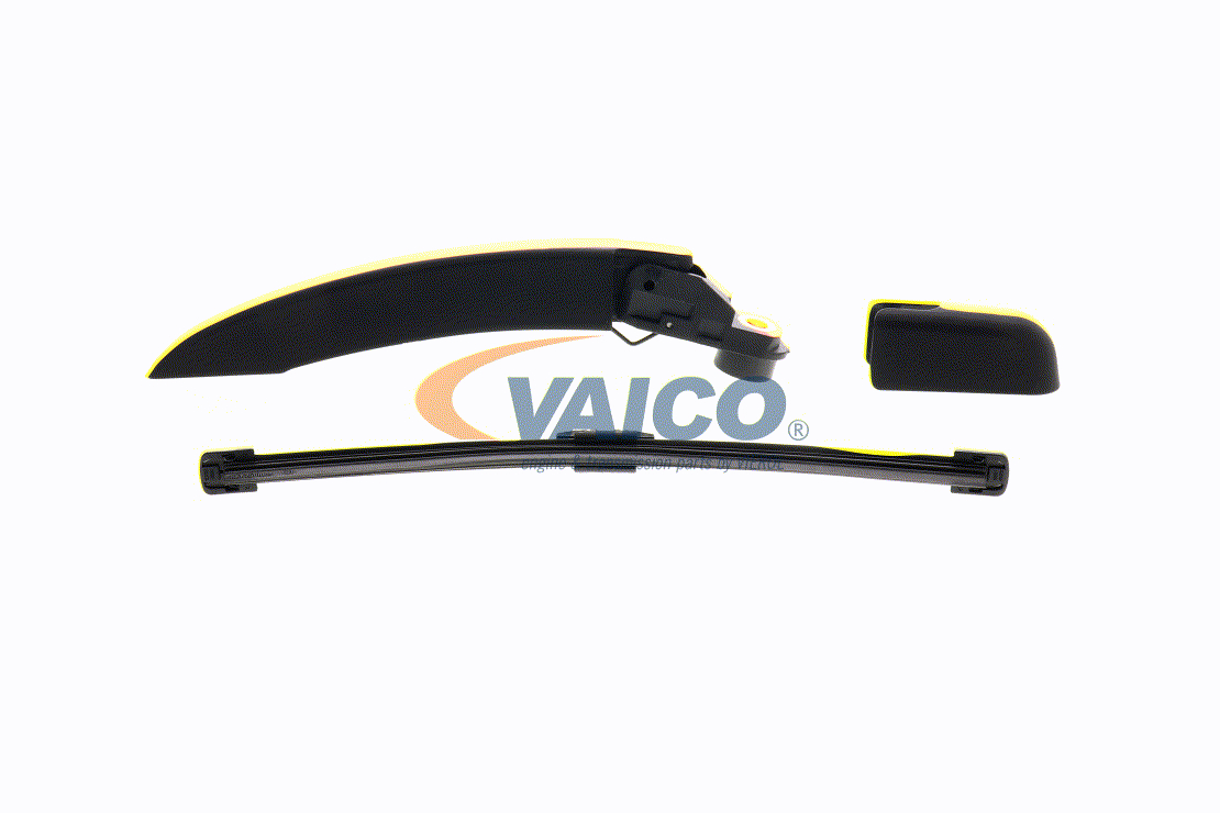 VAICO V20-4082 Kit de bras d'essuie-glace, nettoyage des vitres arrière avec cache, avec balai d'essuie-glace intégré