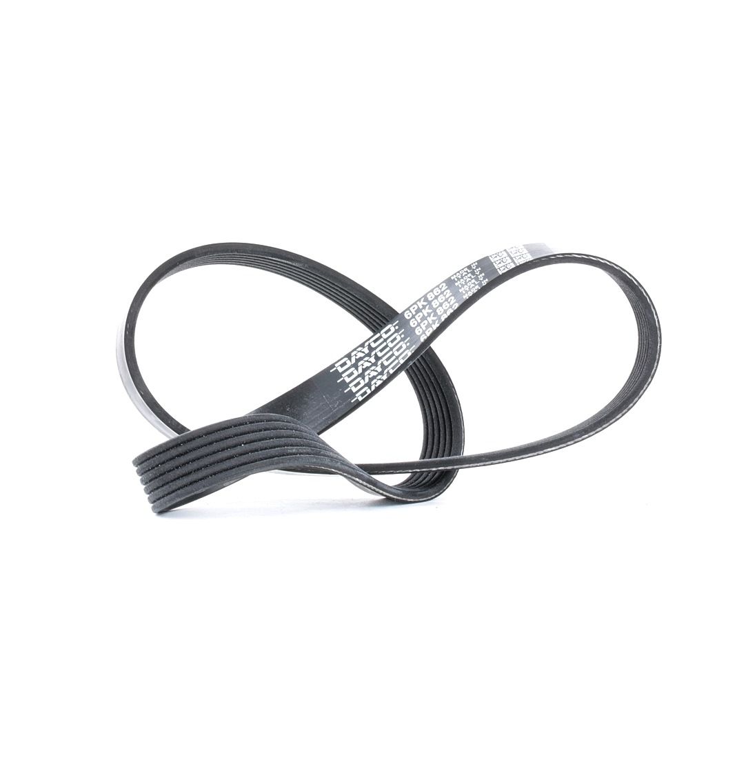 Great value for money - DAYCO Serpentine belt 6PK862