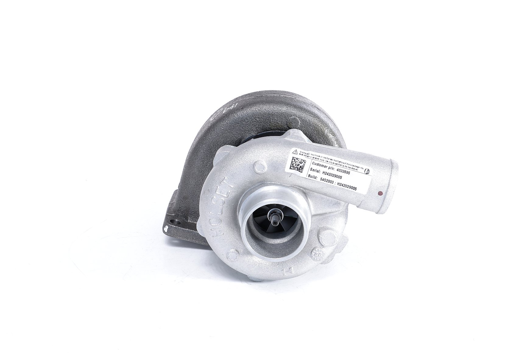 T911823 Turbocharger BTS TURBO 422704
