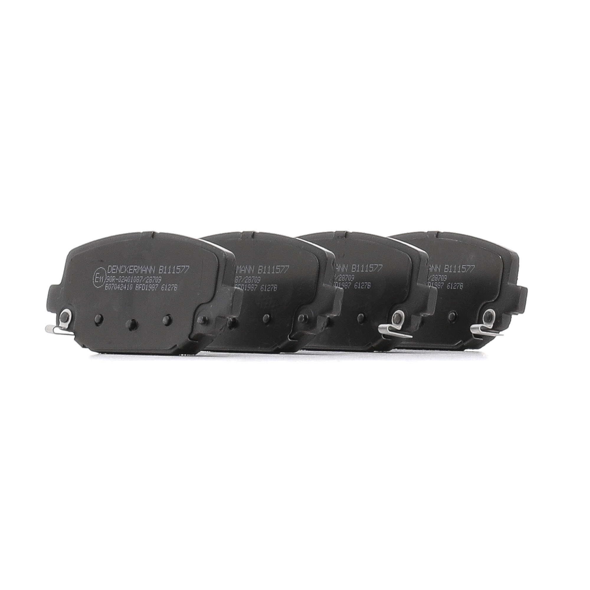 B111577 Brake pad set DENCKERMANN K6814-4209-AA FIAT