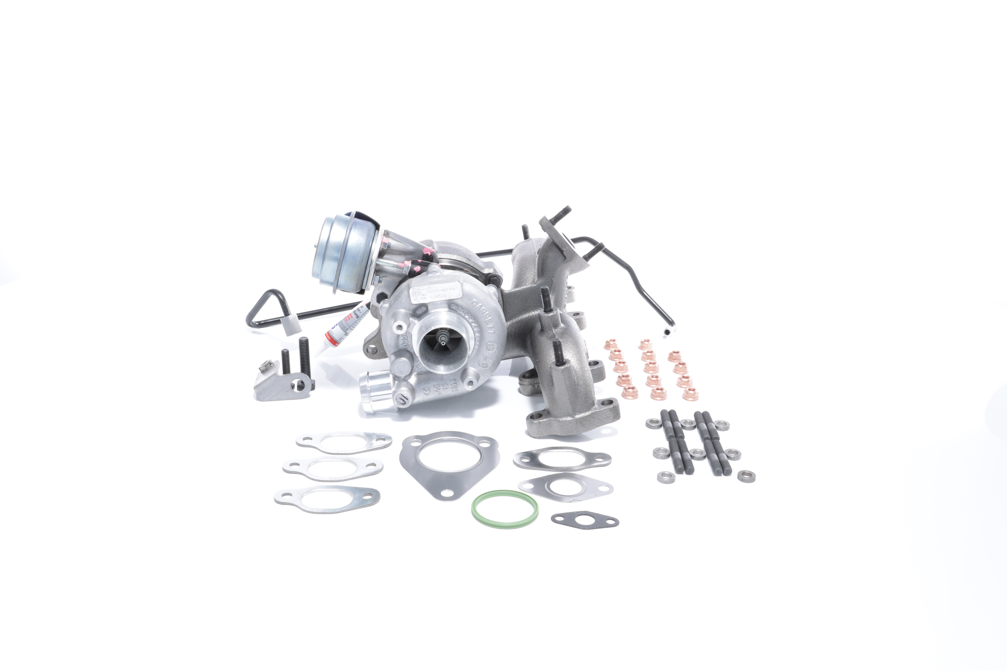 Achat de T981030 BTS TURBO TURBO SERVICE SET ORIGINAL Turbocompresseur à gaz d'échappement, avec matériel de montage/fixation, avec aspiration d'huile, avec évacuation d'huile Turbocompresseur T981030 bon marché