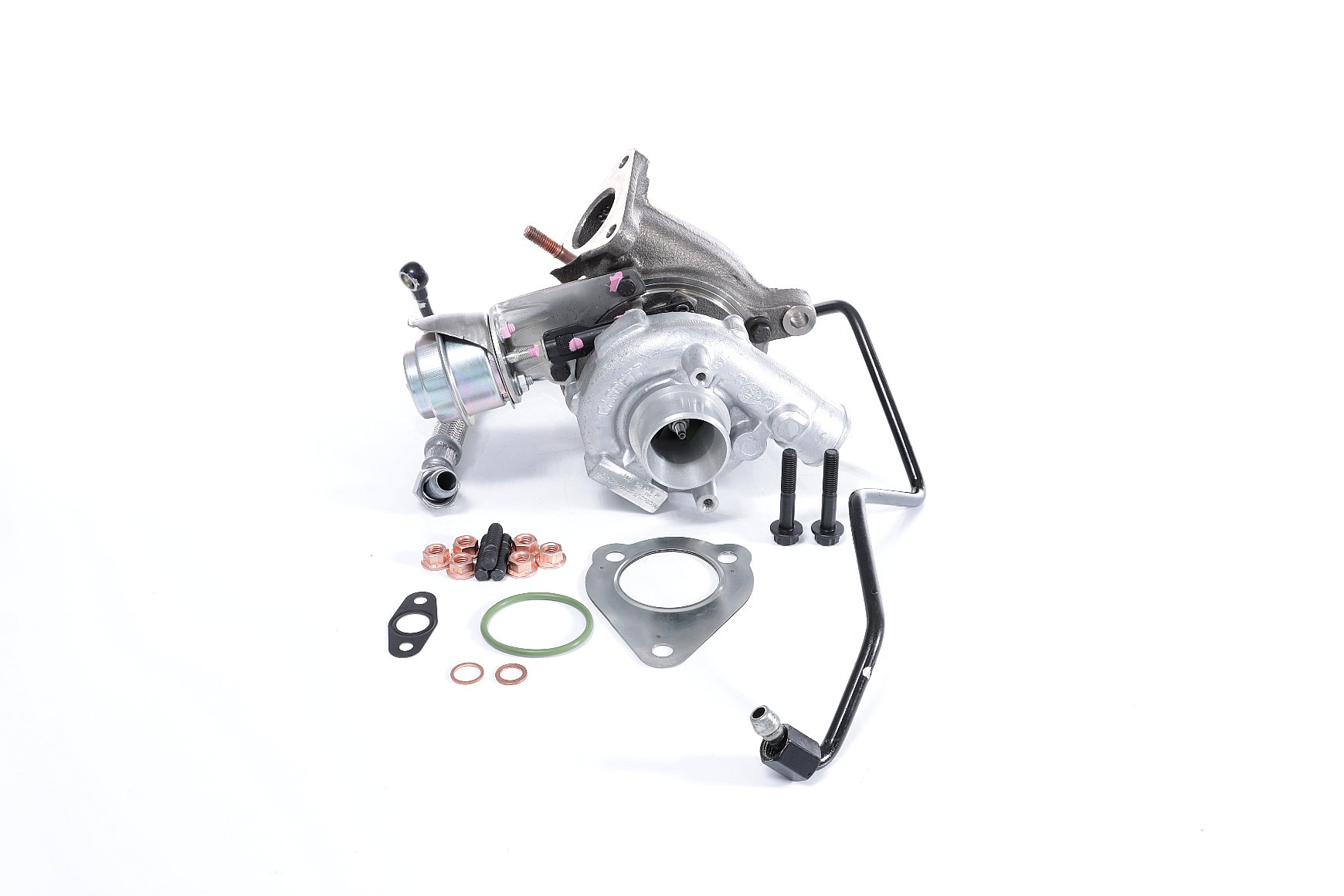 acheter BTS TURBO TURBO SERVICE SET ORIGINAL Turbocompresseur à gaz d'échappement, avec matériel de montage/fixation, avec aspiration d'huile, avec évacuation d'huile T981036 Turbocompresseur T981036 à un bon prix