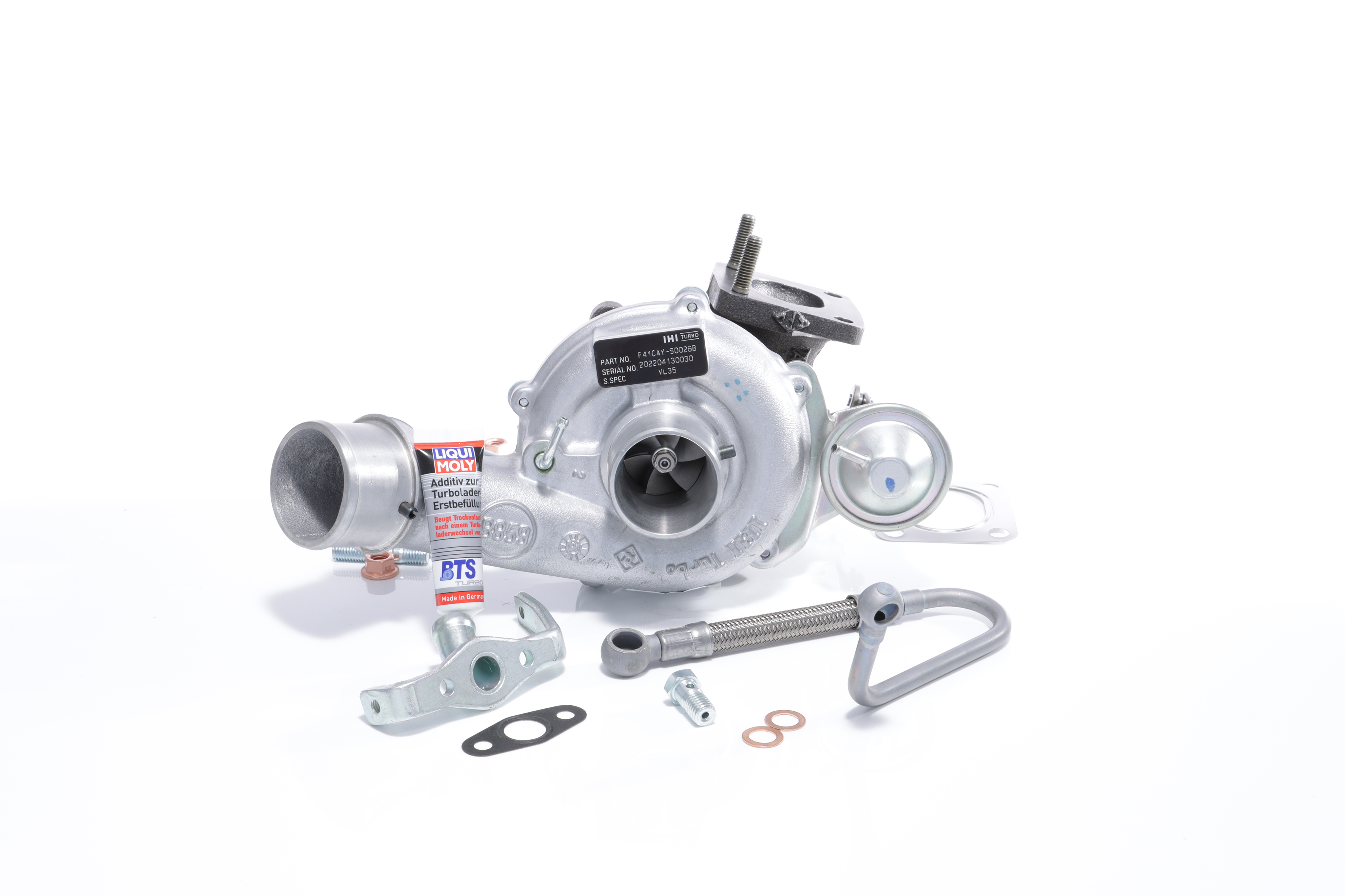 BTS TURBO TURBO SERVICE SET ORIGINAL T981198 precio turbo Fiat Idea 350 1.9 JTD 101cv Gasóleo 2017