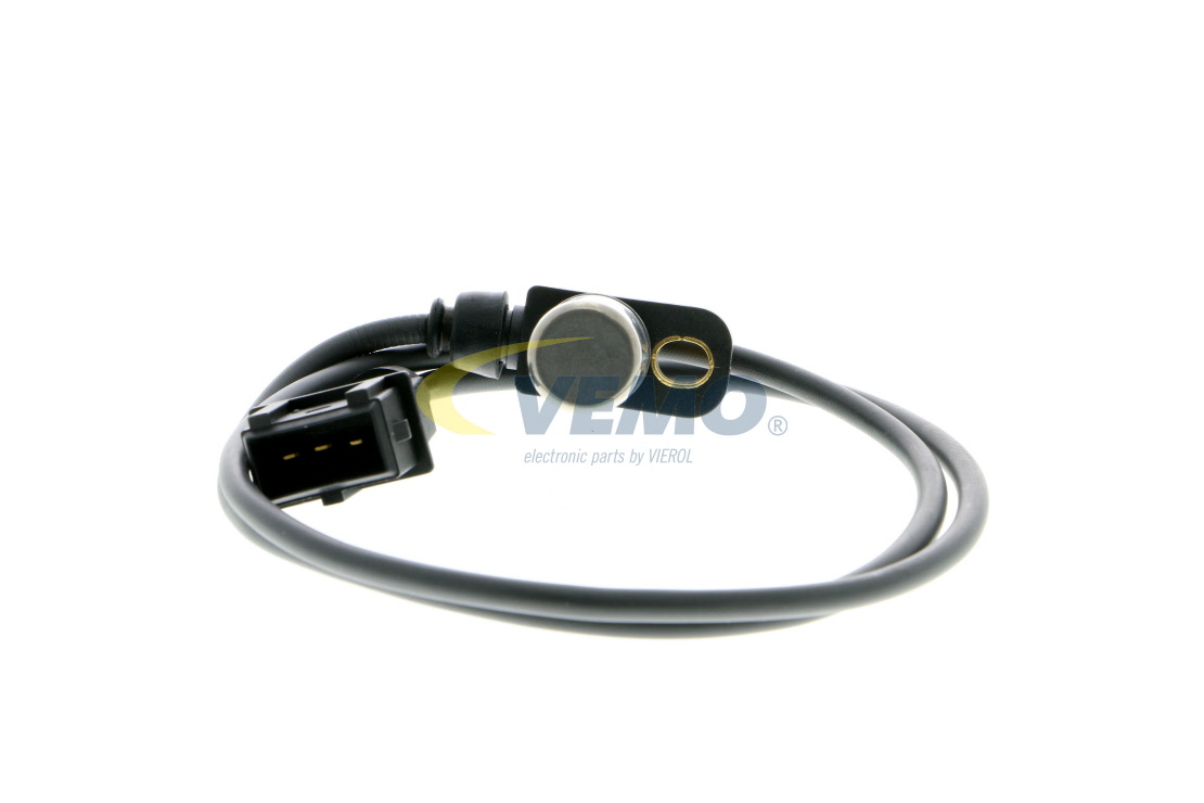 VEMO Original Quality V10-72-0968 Crankshaft sensor 3-pin connector, Inductive Sensor, Passive sensor, with seal, for crankshaft, with cable