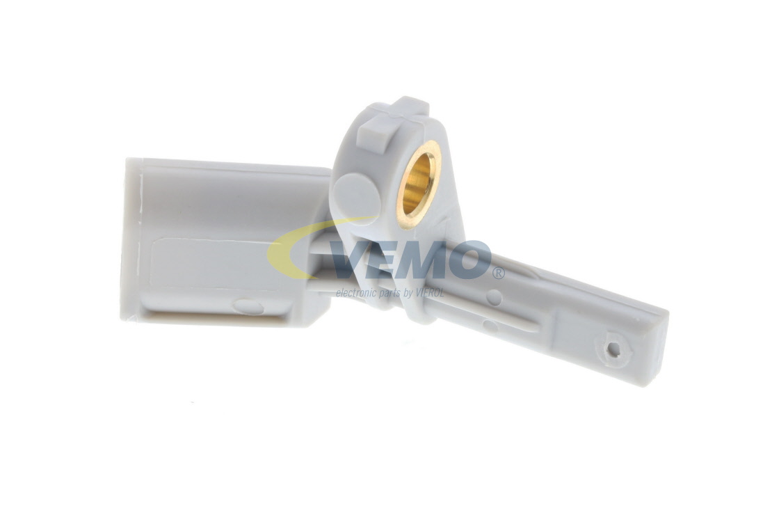 VEV10-72-1072 - WHT 00 VEMO Original Quality without cable, for vehicles with ABS, Hall Sensor, Active sensor, 2-pin connector, 12V, grey, D Shape Number of pins: 2-pin connector Sensor, wheel speed V10-72-1072 buy
