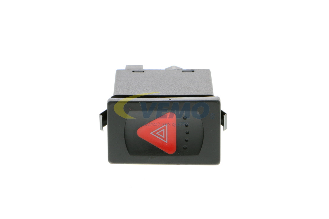 VEMO Original Quality V10-73-0117 Hazard Light Switch 7-pin connector, 12V, with integrated relay