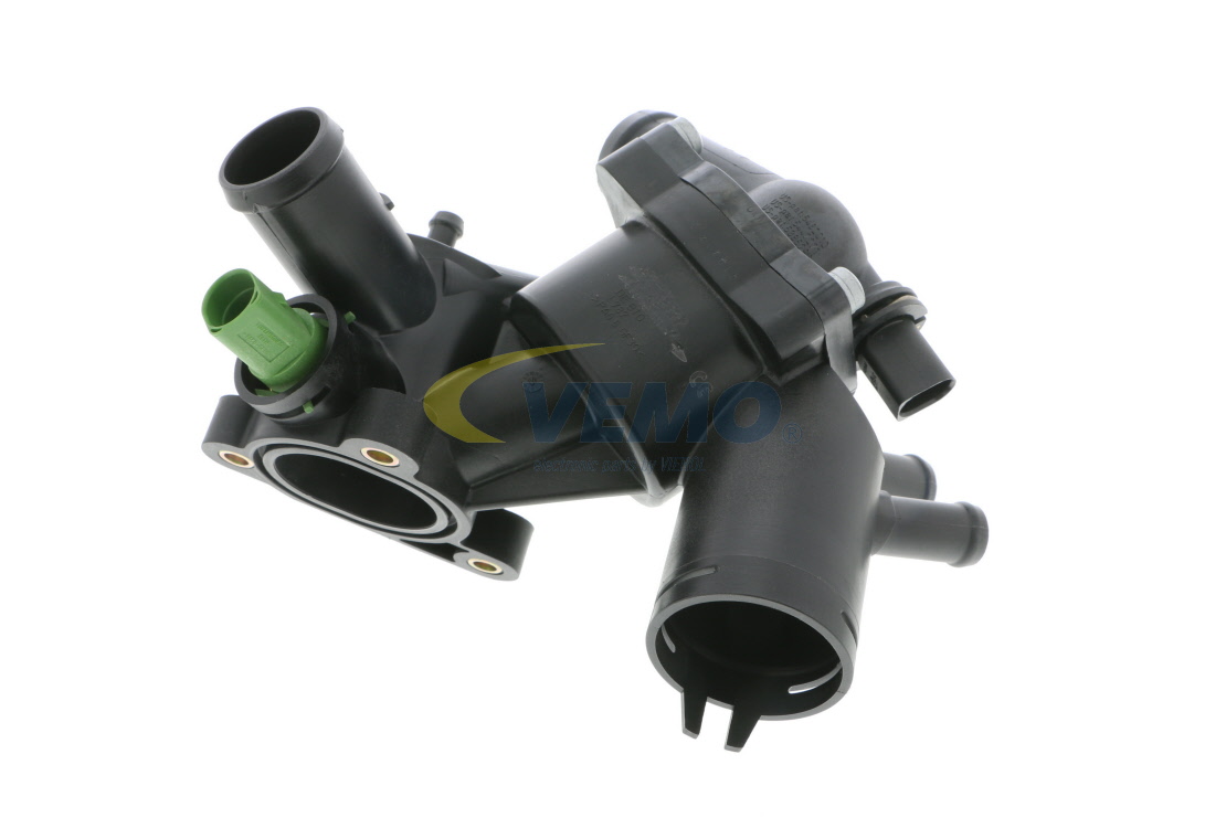 VEMO Q+ original equipment manufacturer quality MADE IN GERMANY V15-99-1907 Engine thermostat 032121111CE