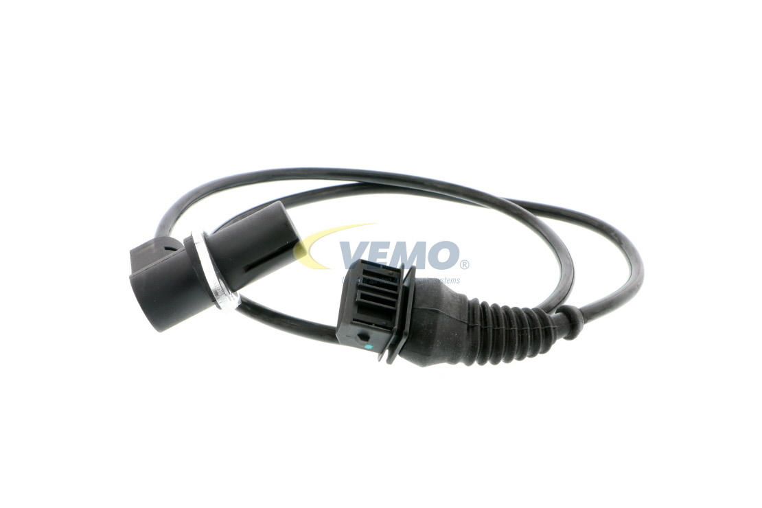 Crank position sensor VEMO Original Quality 3-pin connector, Hall Sensor, Active sensor, for crankshaft, with cable - V20-72-0402