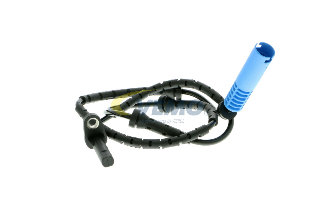 VEMO Original Quality V20-72-0507 ABS sensor Front Axle Left, Front Axle Right, with cable, for vehicles with ABS, Inductive Sensor, 2-pin connector, 1150 Ohm, 835mm, 950mm, 12V, blue