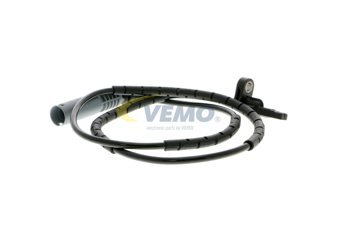 V20-72-0509 VEMO Wheel speed sensor BMW Rear Axle, with cable, for vehicles with ABS, Hall Sensor, 2-pin connector, 959mm, 100, 1000mm, 12V
