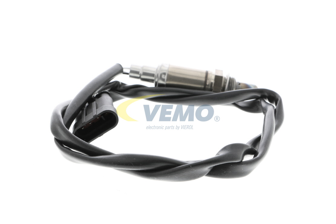 VEMO Original Quality V24-76-0012 Lambda sensor M18 x 1,5, Thread pre-greased, black, 4, oval
