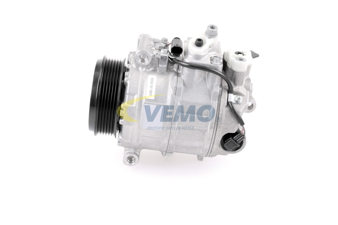 VEMO Q+ original equipment manufacturer quality V30-15-0009 Air conditioning compressor 12 301 211