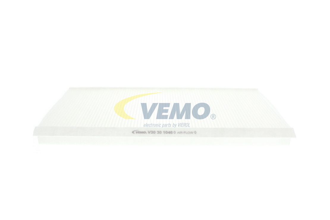 VEMO Original Quality V30-30-1046 Pollen filter Pollen Filter, 394 mm x 184 mm x 32 mm, Paper