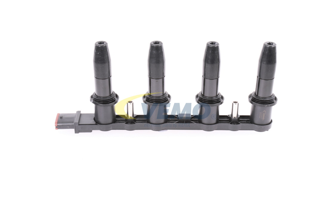 VEMO Original Quality V40-70-0017 Ignition coil 6-pin connector, 12V, SAE, Number of connectors: 6, incl. spark plug connector, Flush-Fitting Pencil Ignition Coils, oval, 7,1 cm