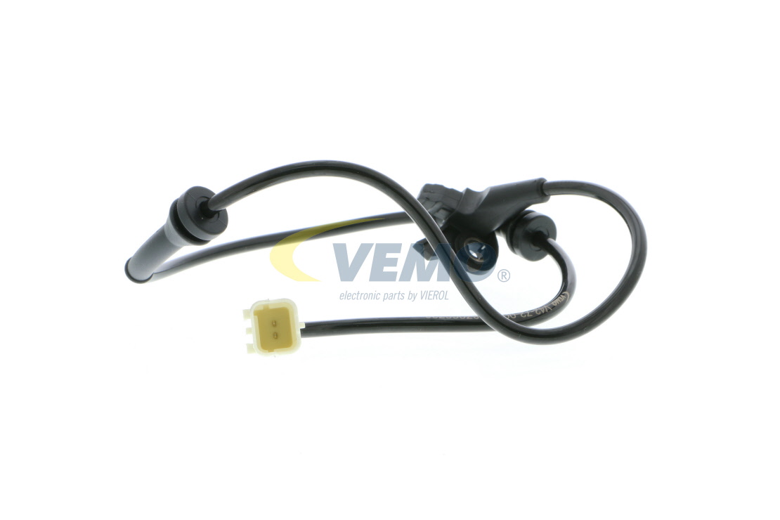 VEMO Original Quality V42-72-0008 ABS sensor Front Axle, for vehicles with ABS, 675mm, 12V, white