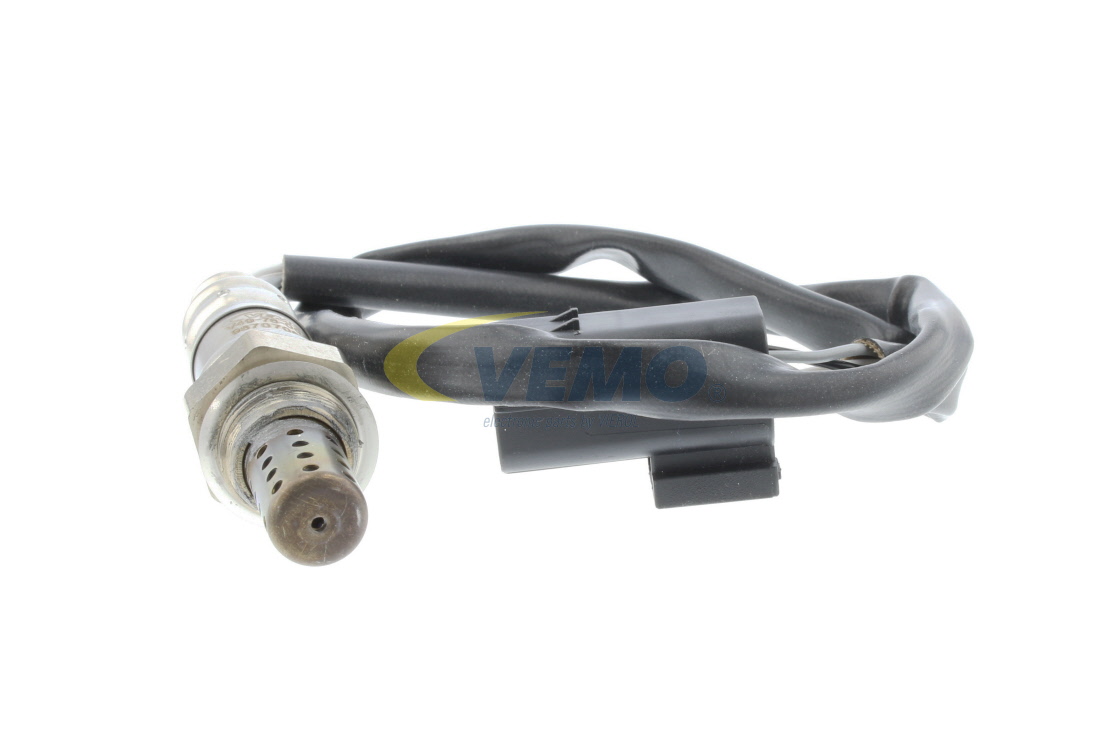 VEMO Original Quality Lambda Sensor V49-76-0001 nach Katalysator, M18x1,5, Diagnosesonde, Gewinde vorgefettet, schwarz, 4, eckig Kabellänge: 440mm