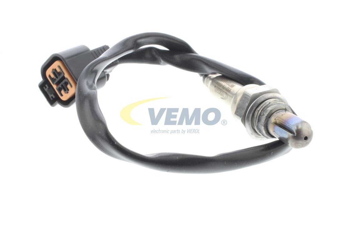 VEMO Original Quality V52-76-0004 Lambda sensor M18 x 1,5, Heated, Thread pre-greased, black, 4, oval