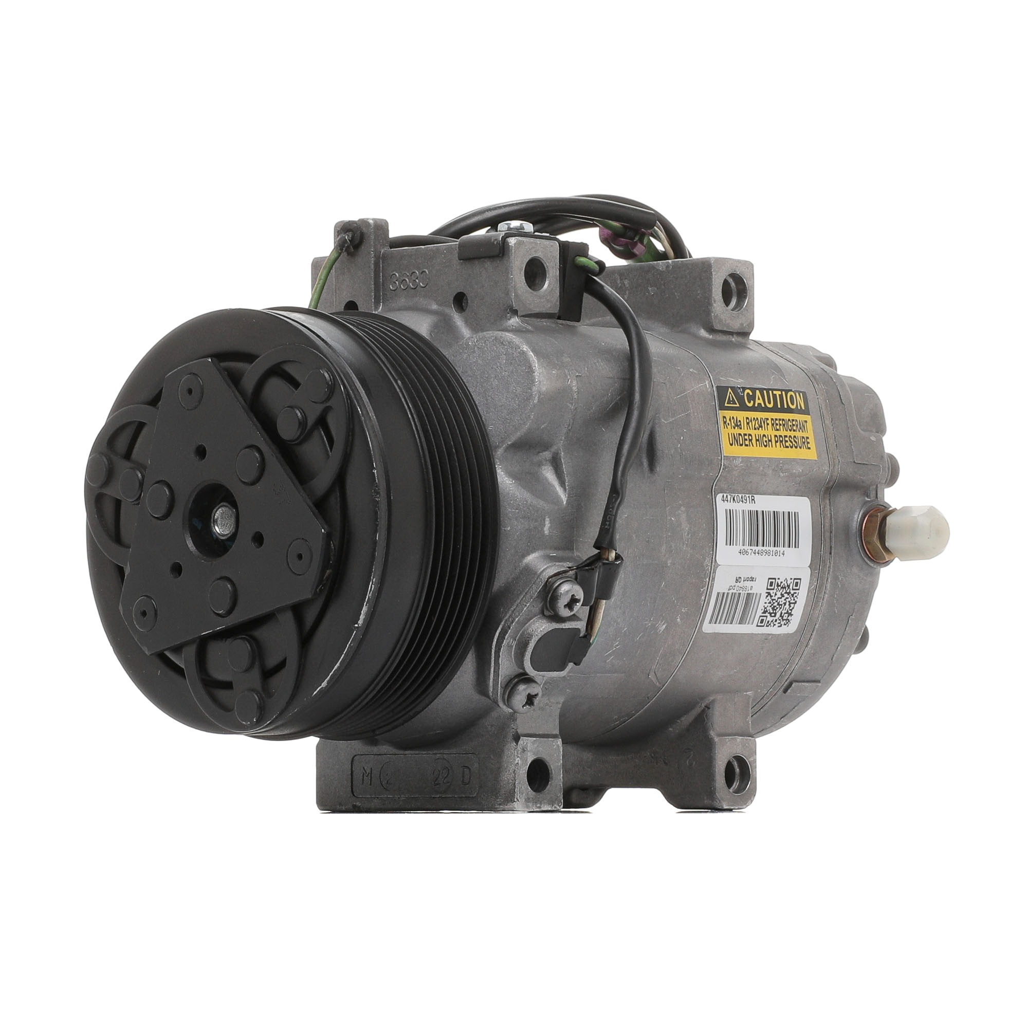 RIDEX REMAN 447K0491R Klimakompressor DCW17B, 12V, PAG 46, R134a