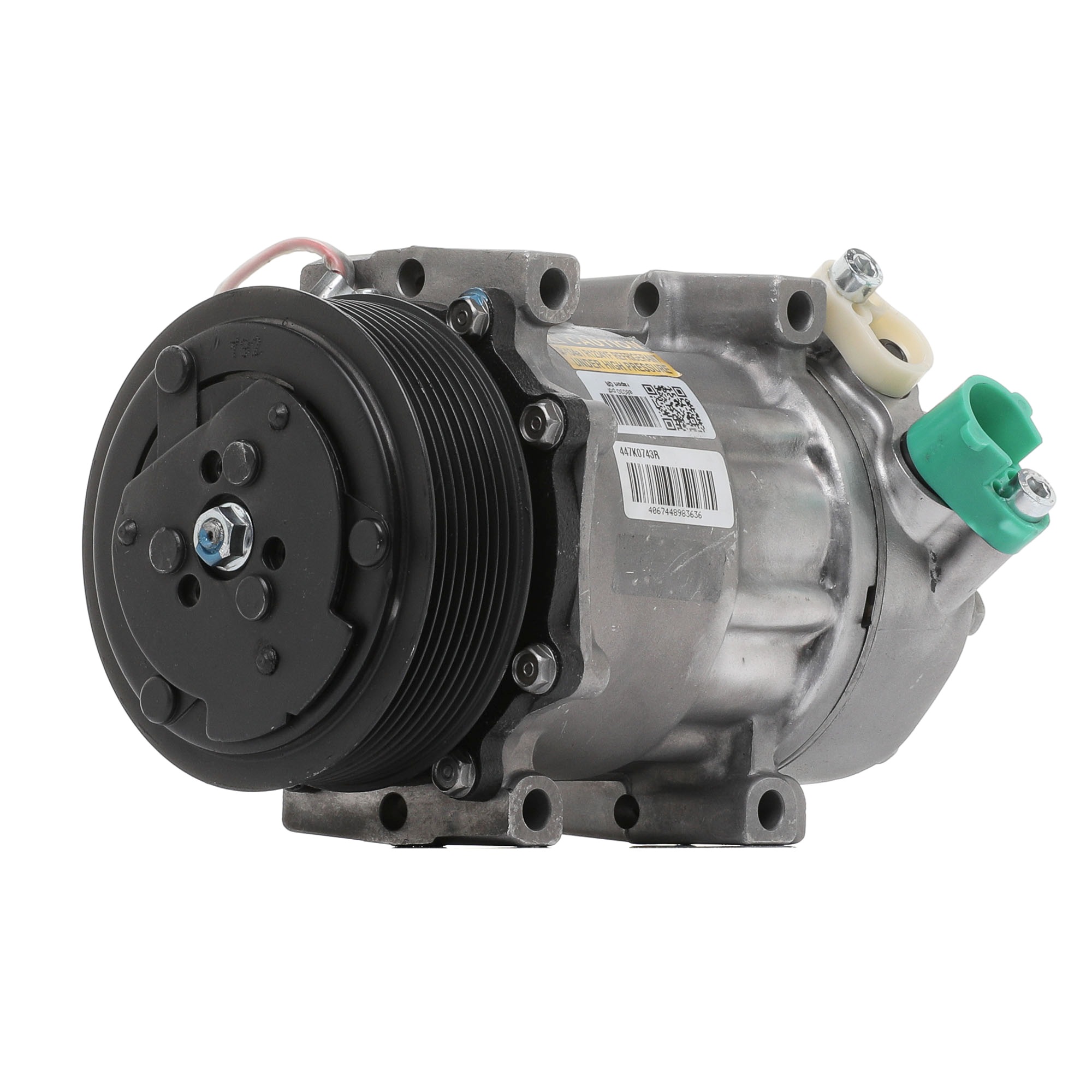 RIDEX REMAN 447K0743R Air conditioning compressor SD7H15, 24V, PAG 46, R134a