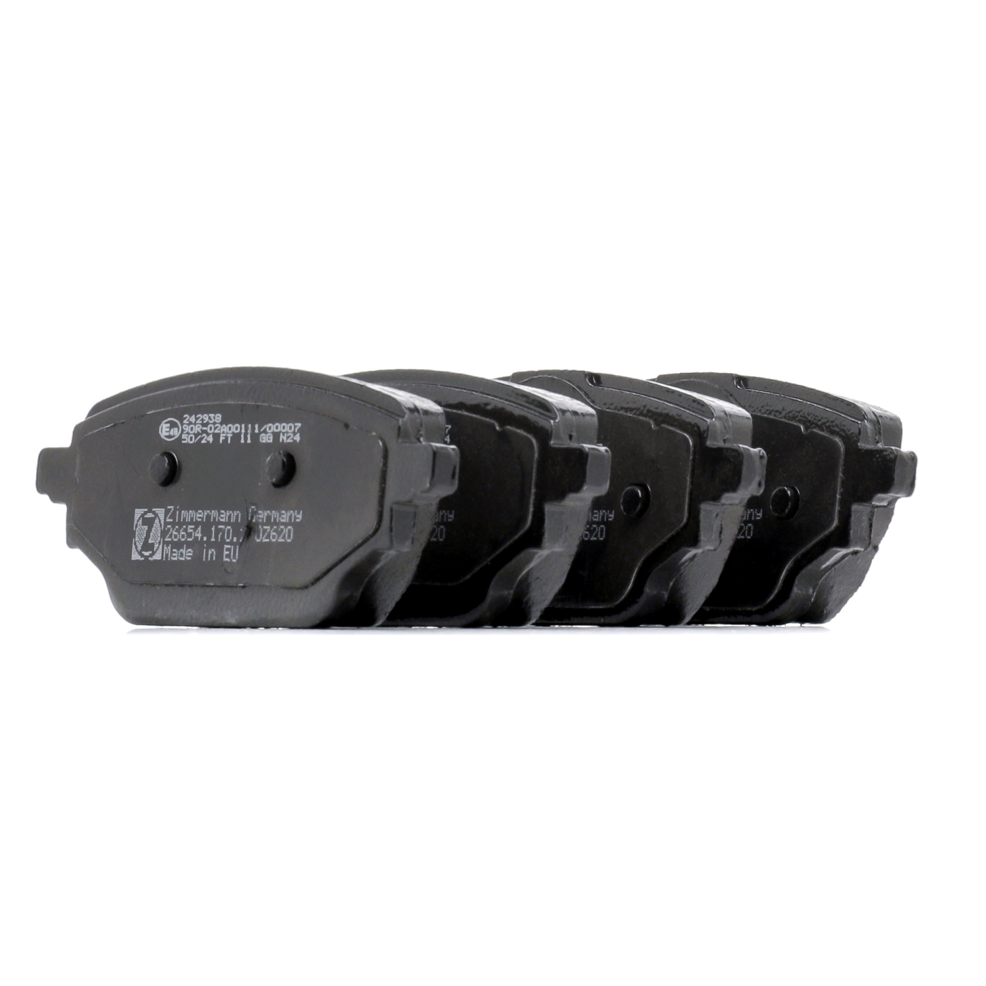 ZIMMERMANN 26654.170.2 Bremsbeläge