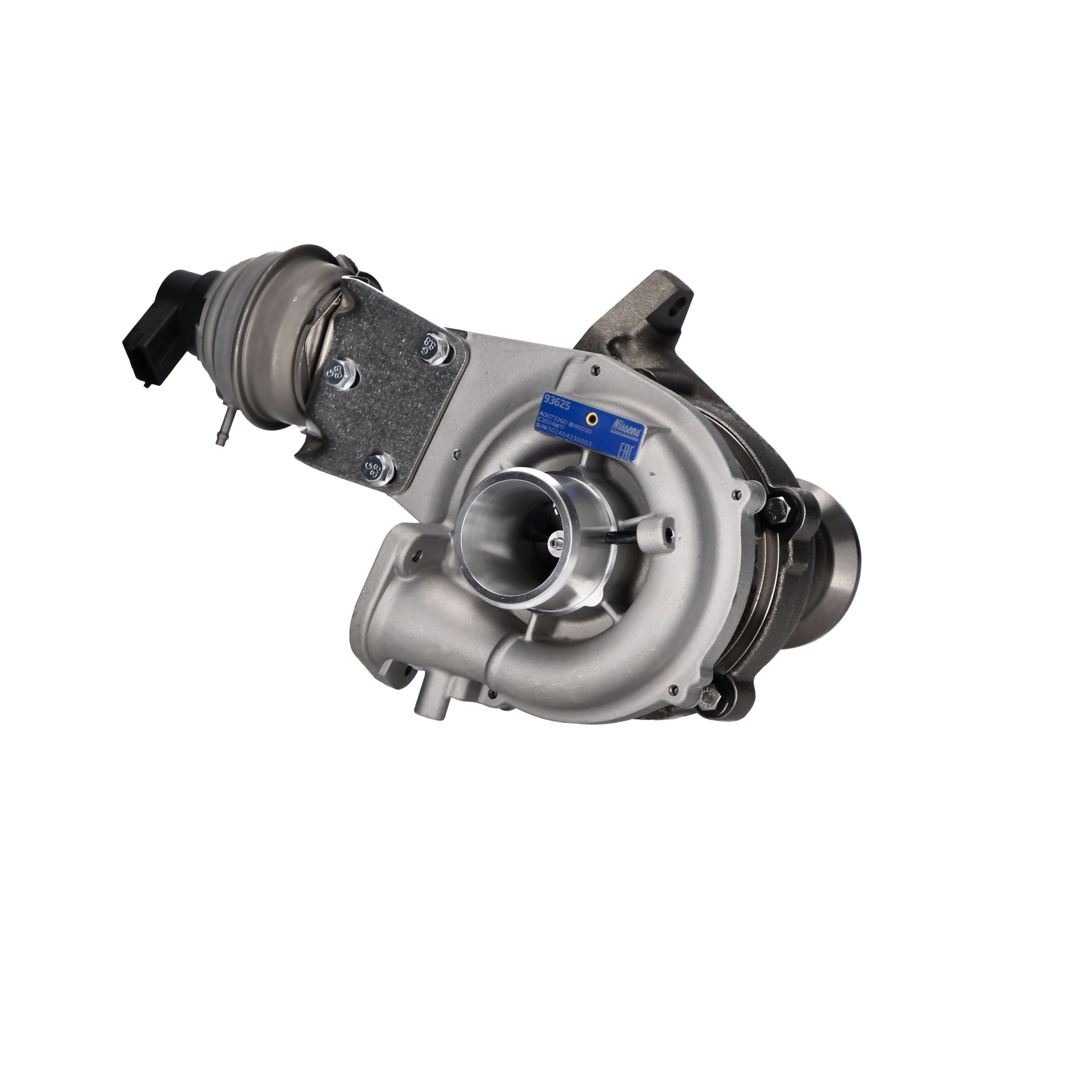 NISSENS 93625 Turbocharger FIAT 500L (351, 352) 1.6 D Multijet 120 hp Diesel 2016 price