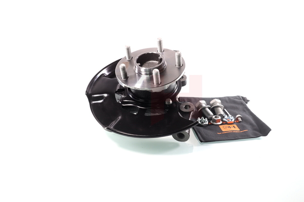 GH-284590V GH Vorderachse links, mit Radnabe, mit Radlager, mit Spritzschutzkappe, mit Schrauben Achsschenkel, Radaufhängung GH-284590V