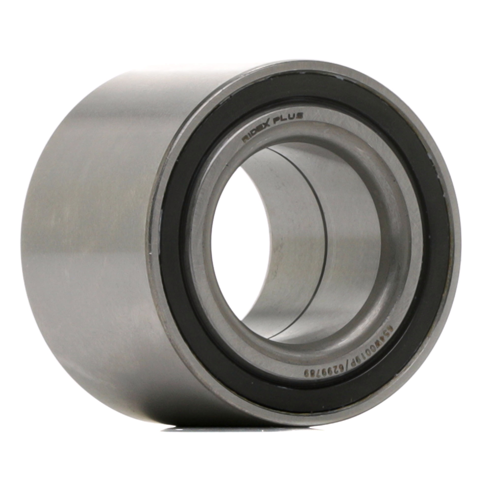 RIDEX PLUS 654W0019P Radlagersatz Hinterachse beidseitig, mit Sicherungsring, mit Mutter, 53 mm