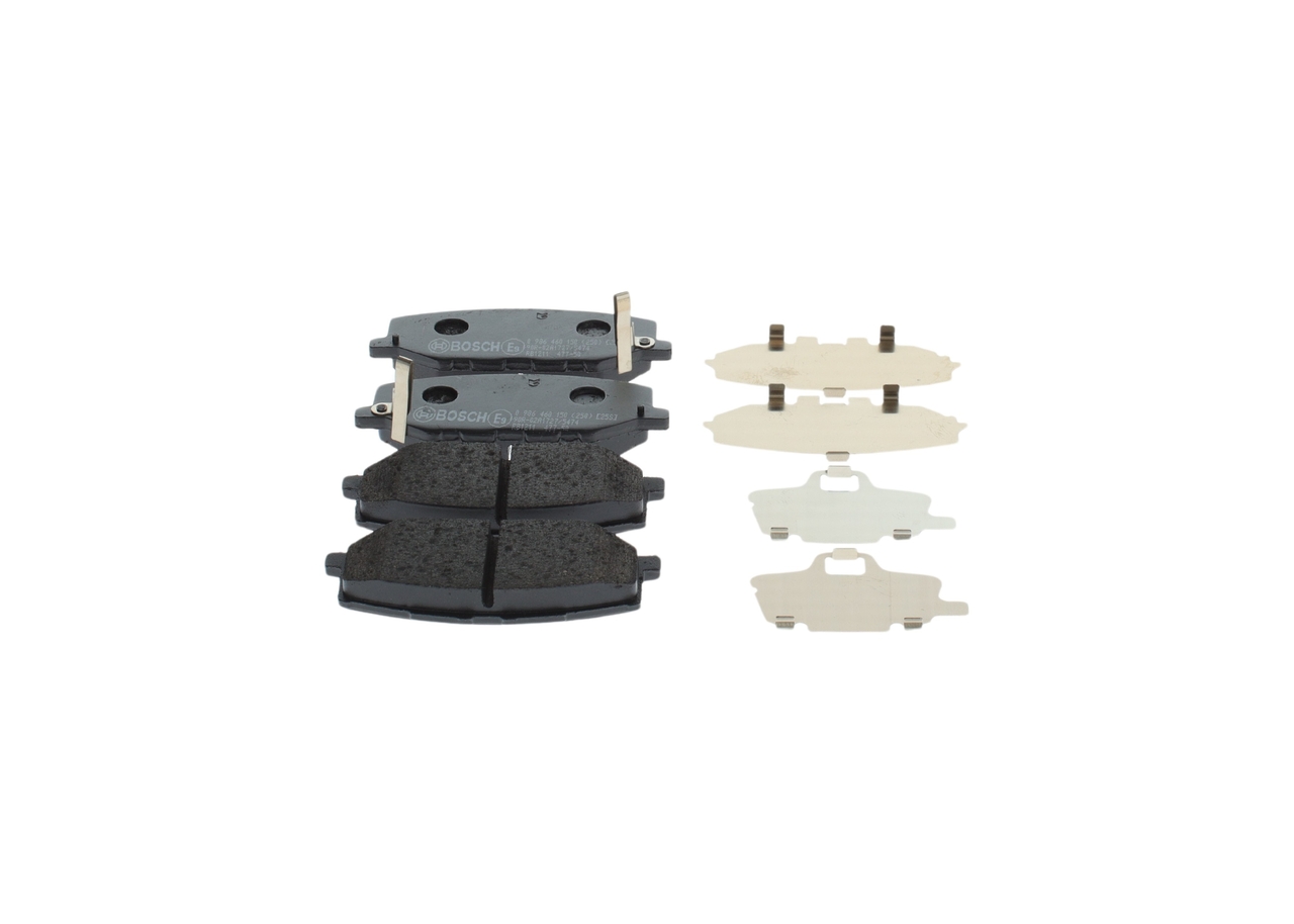 BP2848 0986460150 Bremsbeläge BOSCH 55810 78R 00 SUZUKI