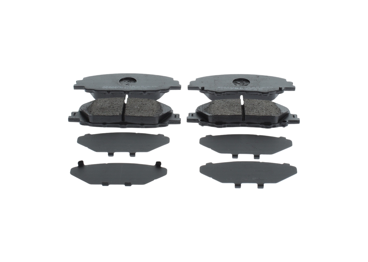 BP2850 0986460152 Brake pad set BOSCH 0446502460 TOYOTA