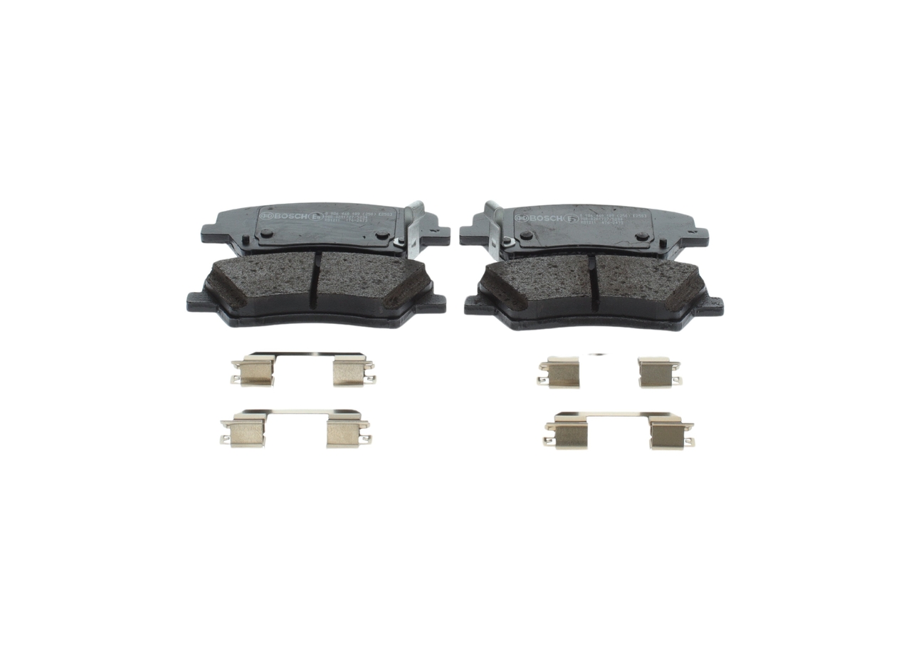 BP2887 0986460189 Plaquettes de frein BOSCH 58101F3A00- KIA
