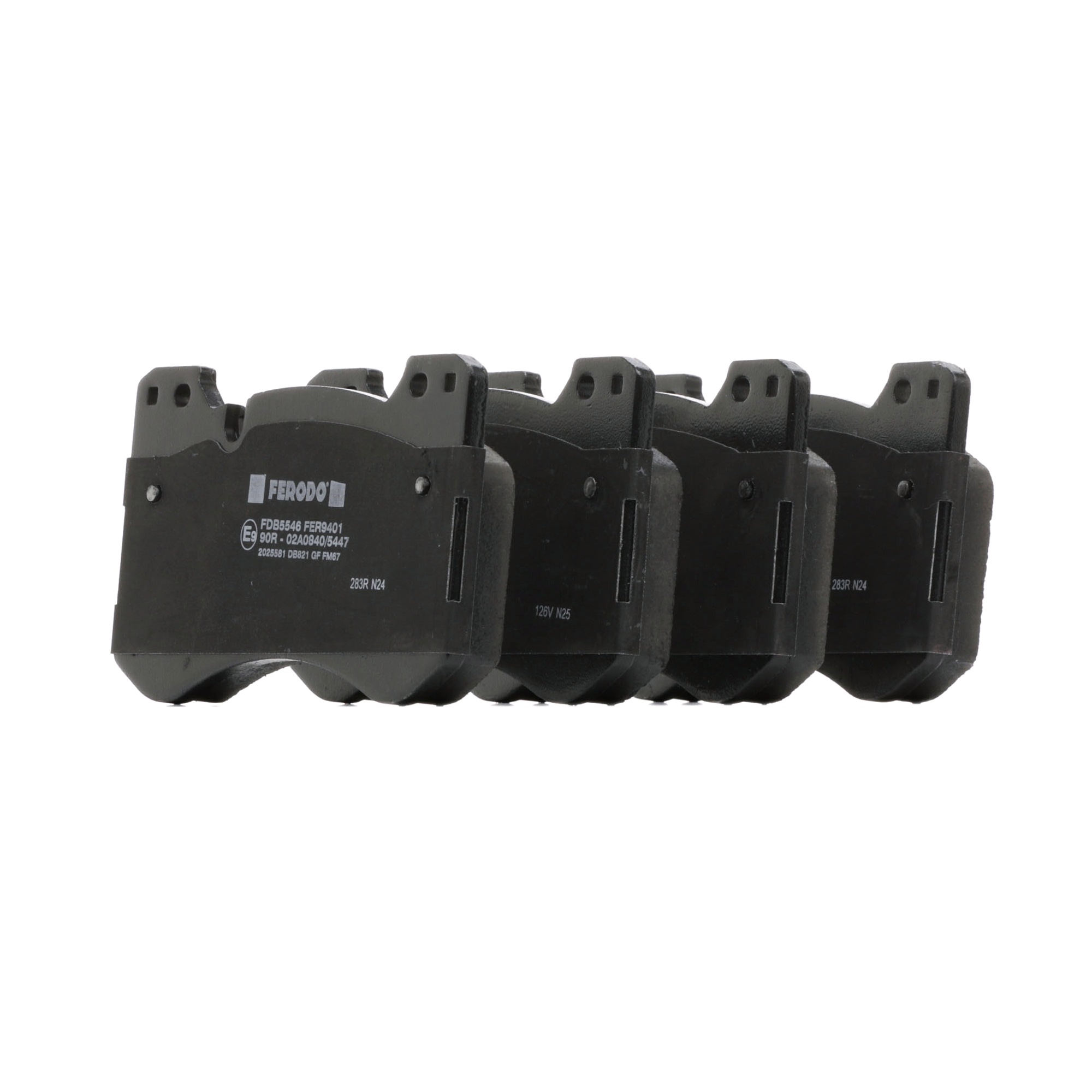 22441 FERODO prepared for wear warning indicator Height: 98,8mm, Width: 184,8mm, Thickness: 20mm Brake pads FDB5546 buy