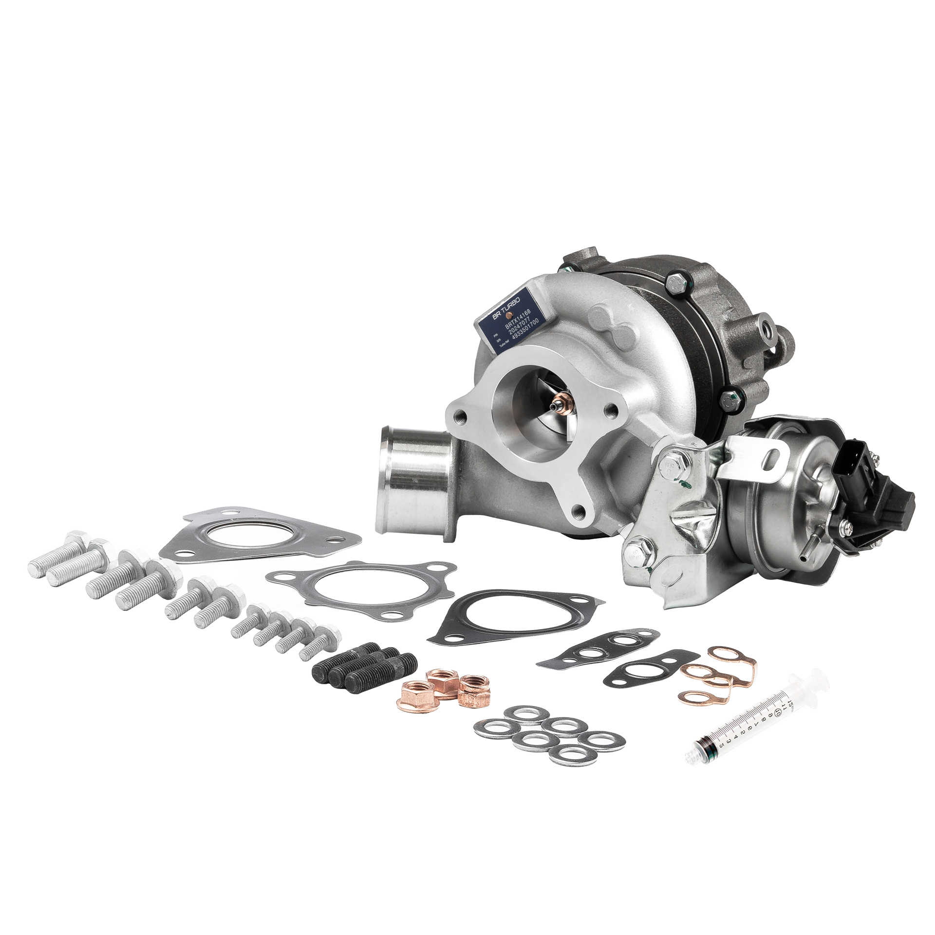 4933501700 BR Turbo BRTX14168M Turbo Fiat Fullback Pick-up 2.4 D 4x4 154 PS Πετρέλαιο 2020 τιμες
