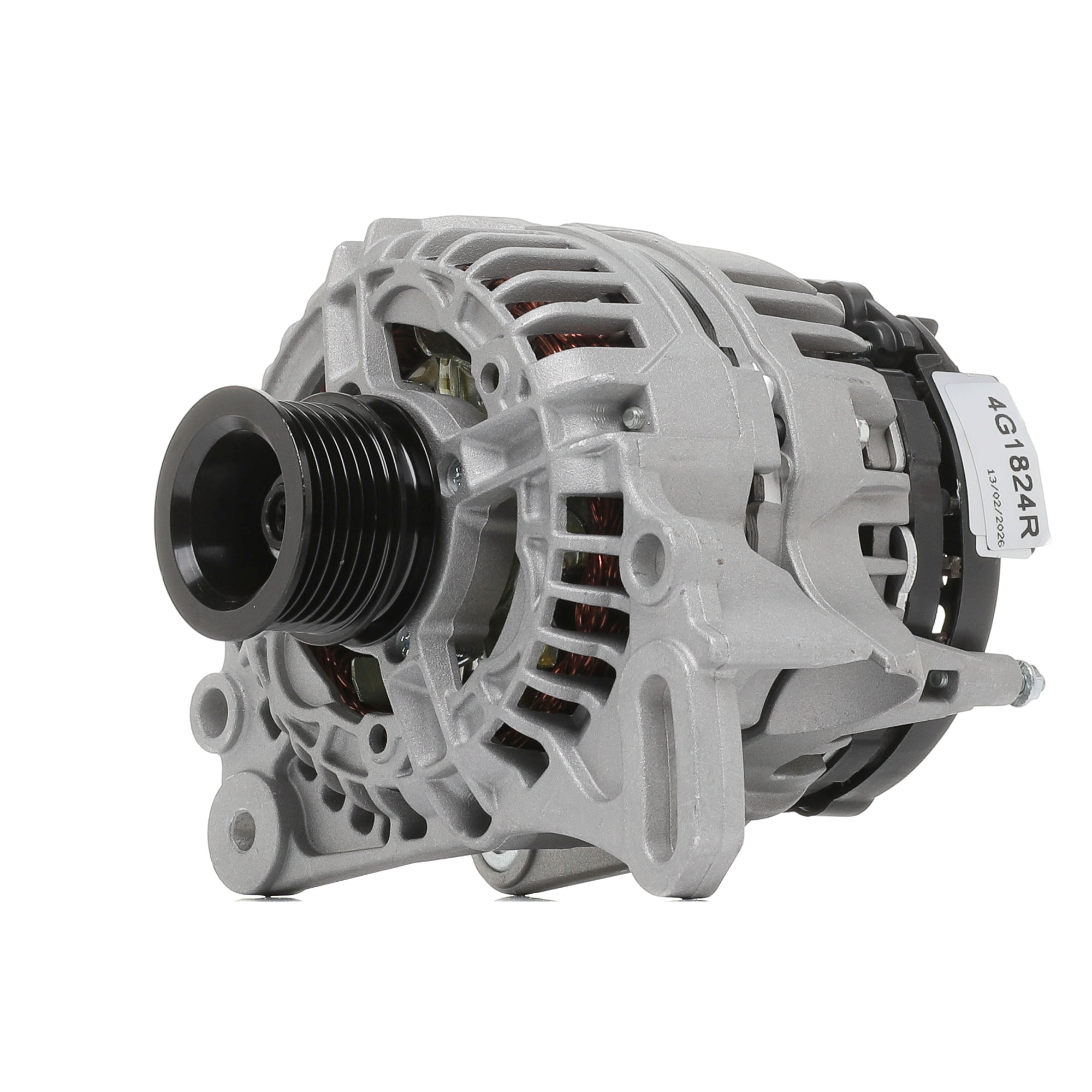 RIDEX REMAN 4G1824R Alternator 12V, 110A, B+ (M8),L-DFM, 2/DFM, excl. vacuum pump, Ø 50 mm, with integrated regulator