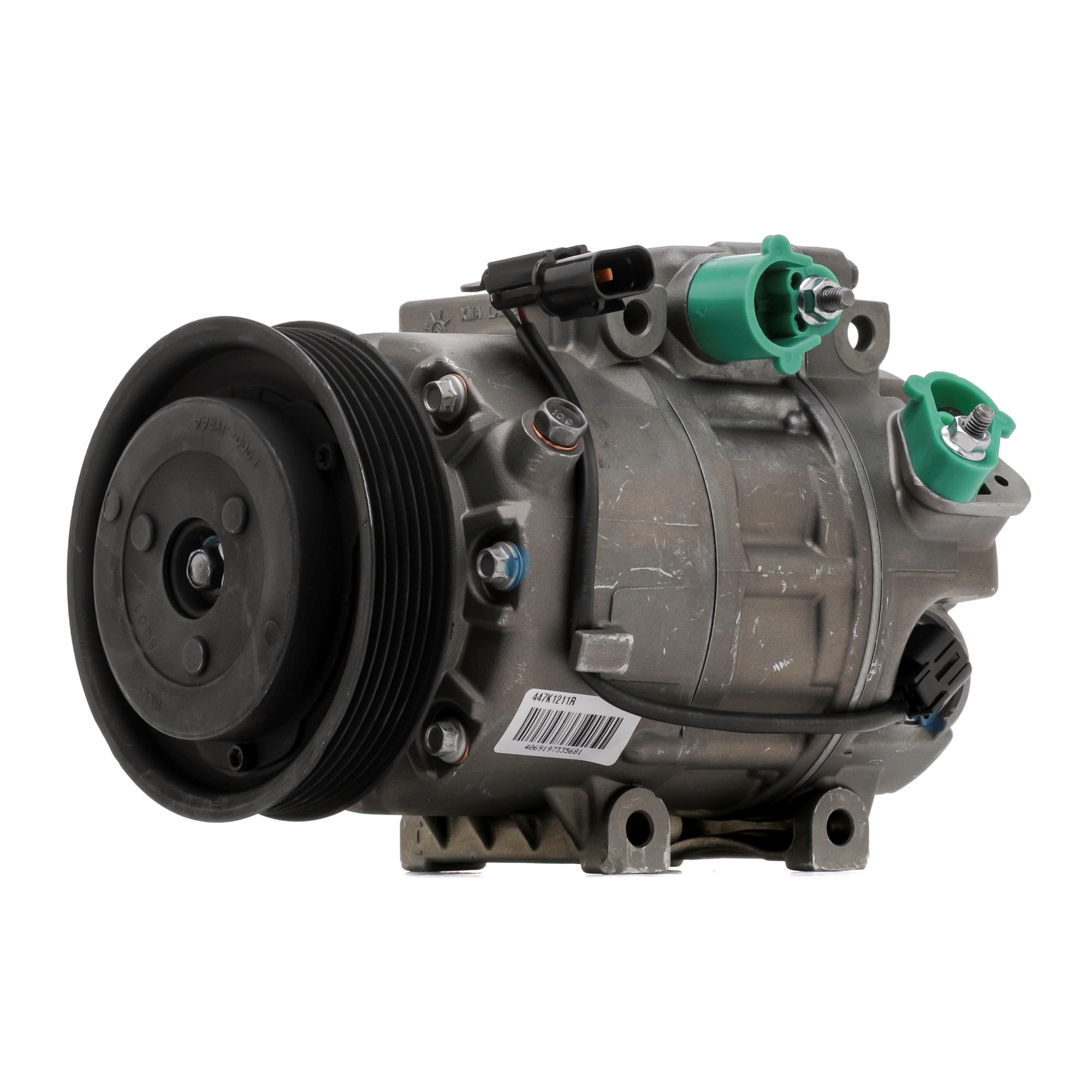 Køb 447K1211R RIDEX REMAN HS18, 12V, PAG 46 Riemenscheiben-Ø: 119mm Klimakompressor 447K1211R billige