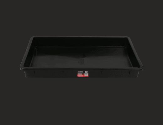 150.9592 KS TOOLS Plástico 595mm, plano, 50 l, preto Recipiente de recolha 150.9592 comprar económica